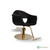 MILLA Styling Chair with A59 Gold Pump by Berkeley