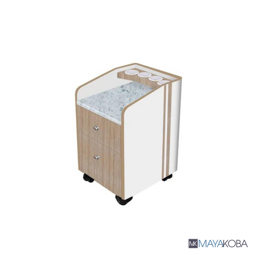 Nova II Pedicure Trolley by Mayakoba